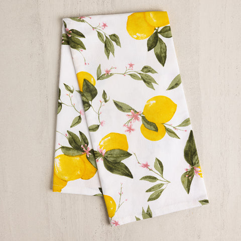 Lemons Tea Towel